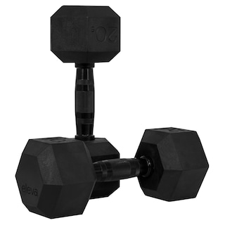 Foto 1 | Foto 1 | Mancuernas Eleva Hexagonal  color Negro 20 Lb 2 Piezas