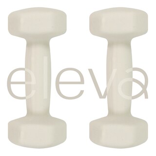Foto 7 | Foto 7 | Mancuernas Hexagonales Eleva-K4OS3 color Beige 4 PZAS Cubierto de Neopreno 3 LB