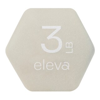 Foto 3 | Foto 3 | Par de Mancuernas Hexagonales ELEVA-KOS3 Beige con Forro de Neopreno 3 LB