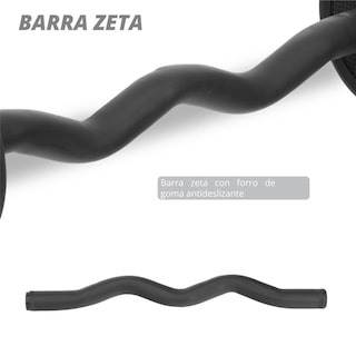 Foto 7 | Foto 7 | Set de Mancuernas Altera Js con Barra Recta 10 kg Negro
