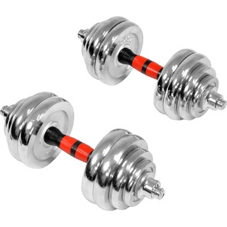 Foto 1 | Foto 1 | Set Mancuernas Ajustables Centurfit 30 Kg 16 Pesas Barra Recta 3 en 1