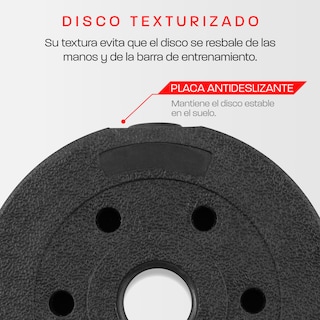 Foto 4 | Foto 4 | Mancuerna Ajustable Altera Al-r50 con Discos Intercambiables y Pesa Rusa 50kg