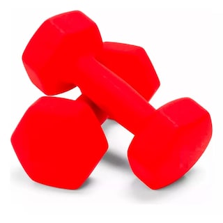 Foto 1 | Foto 1 | Par Mancuernas Ejercicio 1 Kg Cubierta Neopreno Eo Safe Imports Esi-13074 Rojo