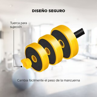 Foto 6 | Foto 6 | Set Mancuernas X-Rush 30 Kg Ajustables