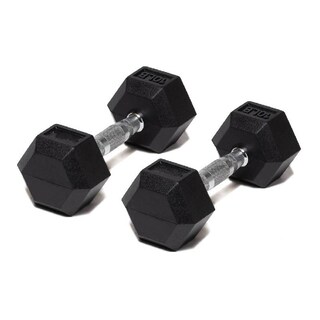 Foto 1 | Foto 1 | Mancuernas de 10 lb en Caucho Hexagonal MDFitness 2 Piezas