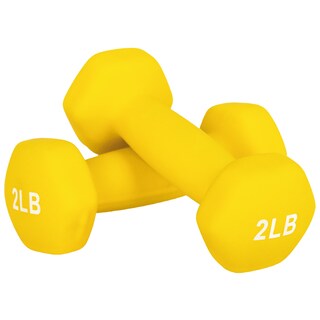 Foto 1 | Foto 1 | Par De Mancuernas X-pross De Neopreno Amarillo 2 Lbs