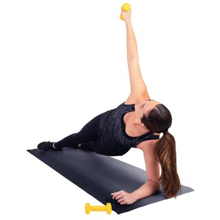 Foto 6 | Foto 6 | Par De Mancuernas X-pross De Neopreno Amarillo 2 Lbs