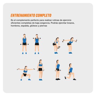 Foto 3 | Foto 3 | Mancuerna Para Gym Bodytrainer 1 Kg De Neopreno Negra