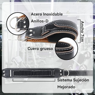 Foto 4 | Foto 4 | Par De Grilletes Correas Para Tobillo Gym Eo Safe Imports Esi-19943 Negro