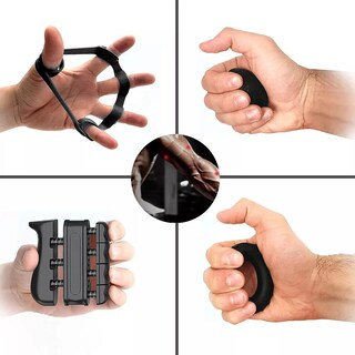 Foto 3 | Foto 3 | Ejercitador De Dedo Kit Mano Fortalecedor De Agarre 12pcs Eo Safe Imports Esi-16515 Negro