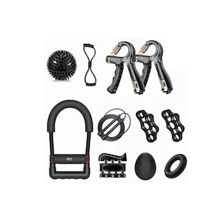 Foto 1 | Foto 1 | Language Kit Ejercitador De Dedo,fortalecedor De Mano Muñeca Y Antebrazo 12 Pzas. Eo Safe Imports Esi-7447-1 Negro