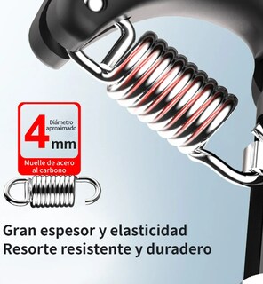 Foto 4 | Foto 4 | Xtellar Kit Ejercitador Rojo Y Negro De Mano Y Antebrazo Ajustable - Fortalecedor De Agarre Para Atletas Y Rehabilitación