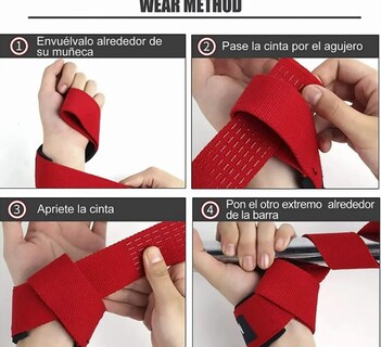 Foto 3 | Foto 3 | Xtellar Straps: Muñequeras Premium Para Crossfit Gym Y Levantamiento De Pesas
