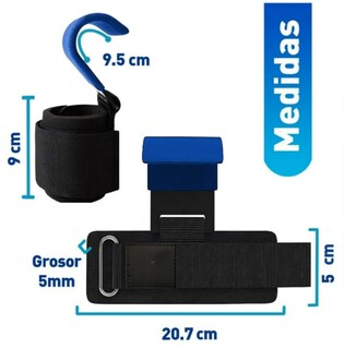 Foto 2 | Foto 2 | Xtellar Straps Ganchos De Levantamiento Premium  Muñequeras Gym Crossfit Pesas Para Fortalecer Tu Entrenamiento