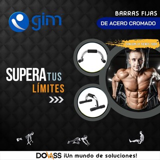 Foto 2 | Foto 2 | Barras para Lagartijas Gim color Cromado