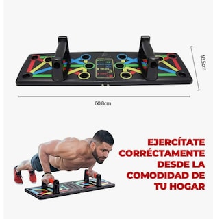 Foto 6 | Foto 6 | Tabla Barras Lagartijas Crossfit Gym Ejercicio Barra Push Up