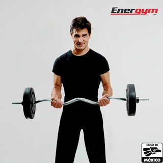 Foto 5 | Foto 5 | Kit De Pesas Barra Recta Y Z (23 Kg) - Energym