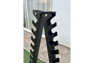 Foto 2 | Foto 2 | Rack Tipo Torre Para 10 Pares De Mancuernas