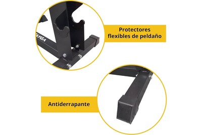 Foto 2 | Foto 2 | Rack con 10 Pares de Mancuernas Hexagonales de 3-35 lbs