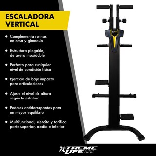 Foto 2 | Foto 2 | Escaladora Multifuncional XTREME LIFE color Negro Vertical Plegable