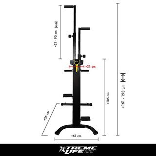 Foto 3 | Foto 3 | Escaladora Multifuncional XTREME LIFE color Negro Vertical Plegable