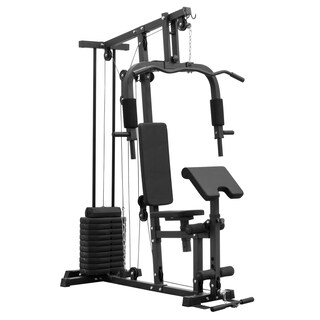 Foto 1 | Foto 1 | Multiestación De Ejercicio  Maqmp Altera Jaula Gym Multifuncional C/ Peso Ajustable Color Negro