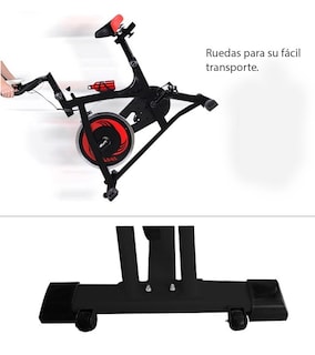 Foto 3 | Foto 3 | Bicicleta Fija Centurfit para Spinning Negra 6 kg