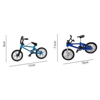 Foto 3 | Foto 3 | Mini Bicicleta De Montaña Azul Modelo Finger Bike Con Cuerda De Freno - Venta Internacional.