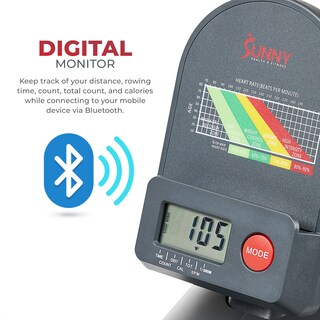 Foto 5 | Foto 5 | Máquina De Remo Magnética Smart Sunny Health