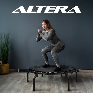 Foto 8 | Foto 8 | Trampolín Fitness Premium Aeróbico Compacto Para Ejercicio Resistente Con 30 Ligas 150kg