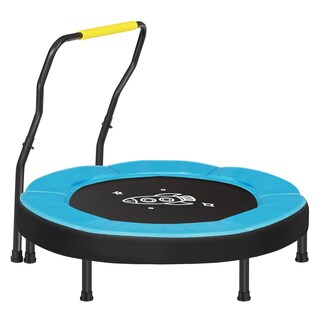 Foto 1 | Foto 1 | Trampolín Songmics Para Niños De 3 Pies Con Manillar Azul Ustr036q01 - Venta Internacional.