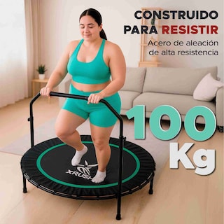 Foto 4 | Foto 4 | Trampolín Fitness X-rush Bounce Air 40'' Negro Ejercicio Aeróbico