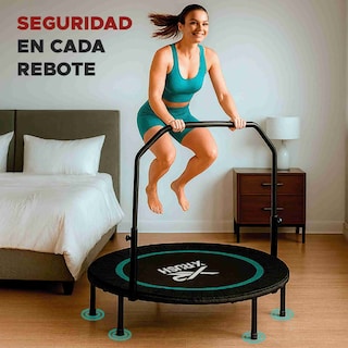 Foto 5 | Foto 5 | Trampolín Fitness X-rush Bounce Air 40'' Negro Ejercicio Aeróbico