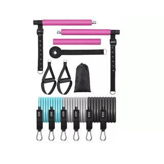 Foto 1 | Foto 1 | Kit De Banda De Resistencia Ligas Con Barra De Pilates  240lb Eo Safe Imports Esi-16518 Multicolor