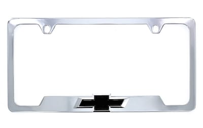 Foto 1 | Foto 1 | Pajarita 3d Con Marco Para Matrícula Chevrolet, Metal Cromado - Venta Internacional.