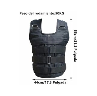 Foto 3 | Foto 3 | Chaleco De Peso Ajustable Para Hacer Ejercicio Eo Safe Imports Esi-19352 Negro
