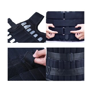 Foto 4 | Foto 4 | Chaleco De Peso Ajustable Para Hacer Ejercicio Eo Safe Imports Esi-19352 Negro