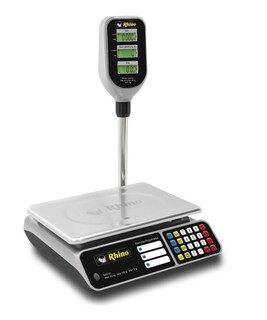 Foto 1 | Foto 1 | Báscula Digital Rhino Bar-8t 40kg con Mástil 110v/ 35.5x23.5 cm