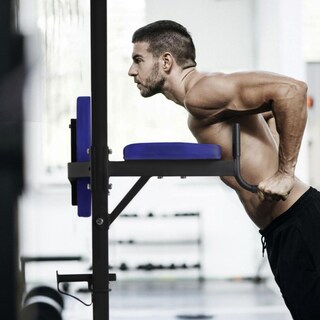 Foto 5 | Foto 5 | Estación Neo-Neon Dominadas Banco Ejercicio Musculación Fitness Gym