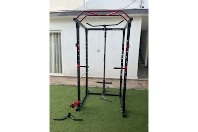 Foto 2 | Foto 2 | Jaula Squat Rack Pesas Power Cage Gym Multifuncional