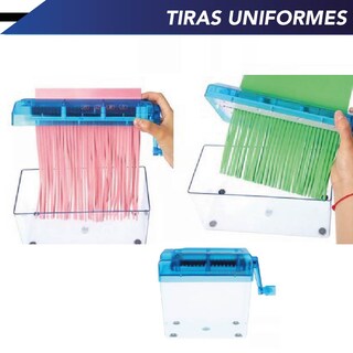 Foto 8 | Foto 8 | Triturador de Papel Chic Fantasy Ps-002P color Rosa Portátil y Manual para Escuela Oficina y Hogar