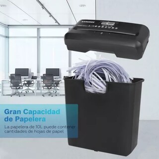 Foto 2 | Foto 2 | Triturador de Papel Sangkee O10001 de Corte Transversal de 6 Hojas