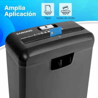Foto 3 | Foto 3 | Triturador de Papel Sangkee O10001 de Corte Transversal de 6 Hojas