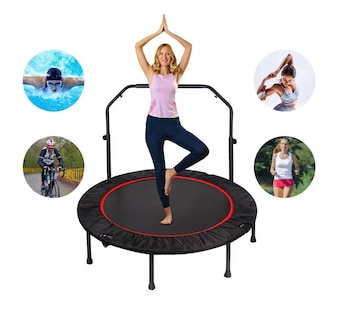 Foto 4 | Foto 4 | Trampolín Fitness Plegable y Ajustable U Negro