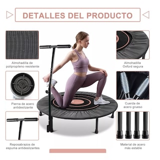 Foto 3 | Foto 3 | Trampolín Aeróbicos Eo Safe Imports Esi12502 Negro