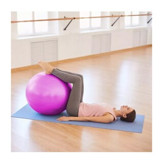 Foto 4 | Foto 4 | Pelota Fitness BELUG de Yoga Acondicionamiento 75 cm con Bomba Rosa