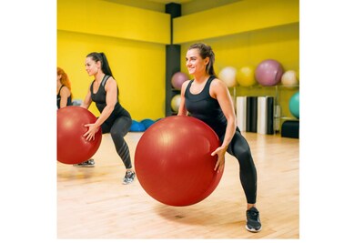 Foto 3 | Foto 3 | Pelota Pilates Balance Fitness Yoga 55cm Con Inflador