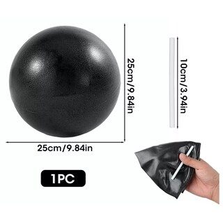 Foto 2 | Foto 2 | Pelota Eo Safe Imports Negra para Yoga