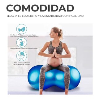 Foto 4 | Foto 4 | Pelota De Equilibrio 100 X 85cm Eo Safe Imports Esi-17496 Azul