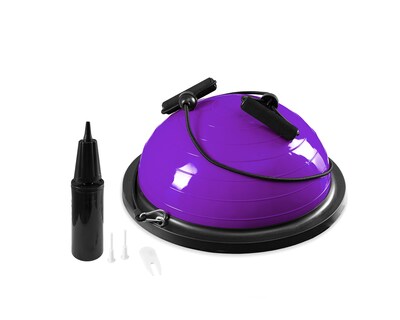 Foto 1 | Foto 1 | Pelota de Equilibrio Bosu con Ligas de Resistencia para Entrenamiento